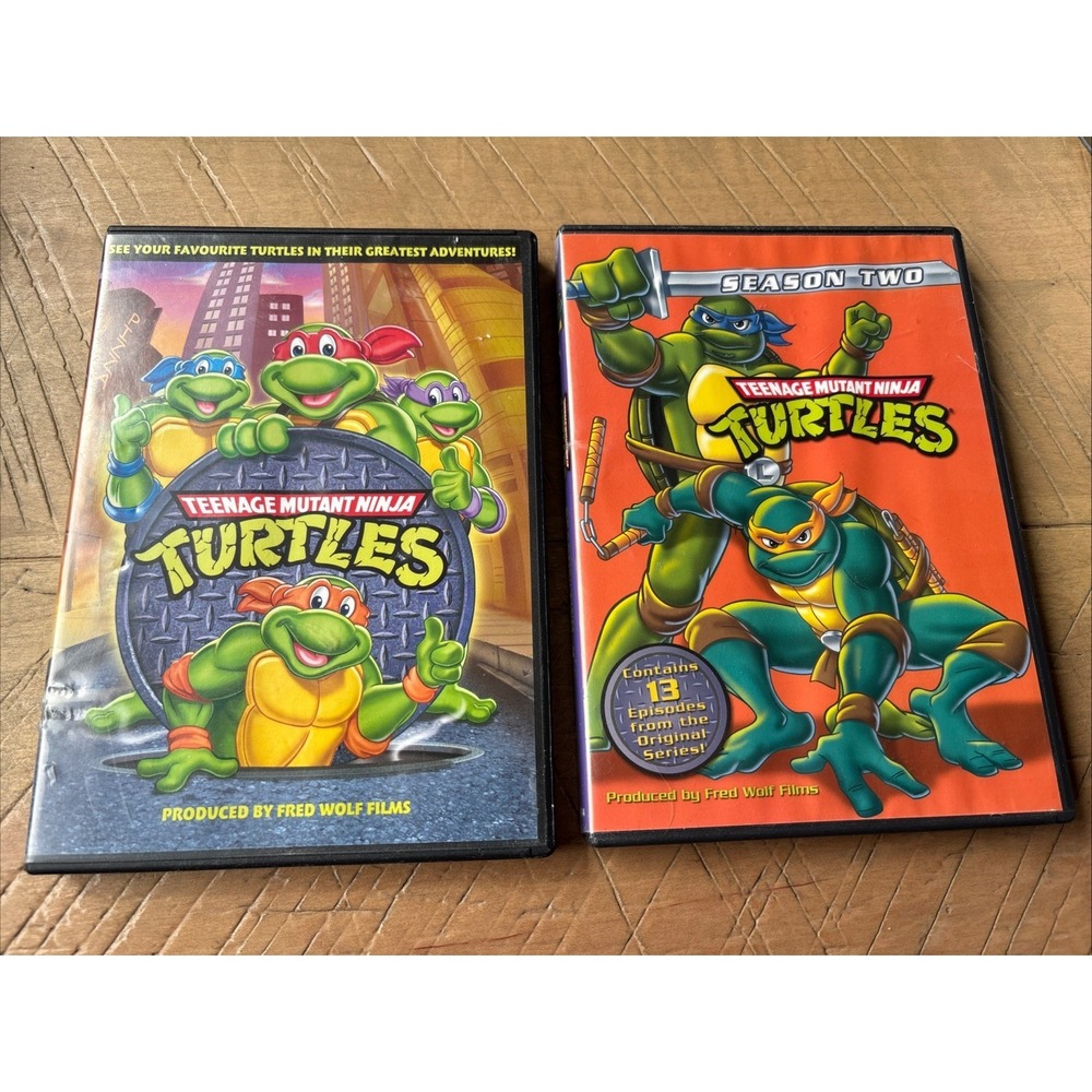 Teenage Mutant Ninja Turtles Vintage DVD Episodes 2004 2005